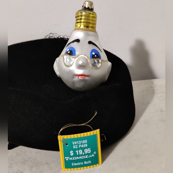 NEW Vintage Kurt Adler Polonaise Collection "Light Bulb" Ornament - Picture 6 of 13